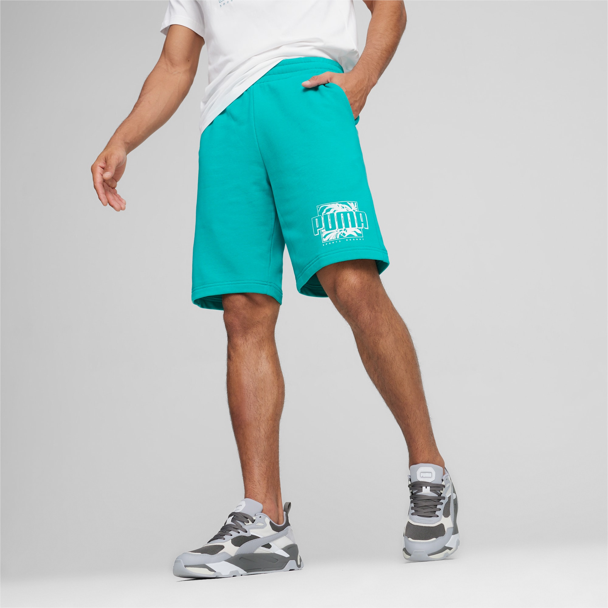 Puma men's hotsell french terry shorts